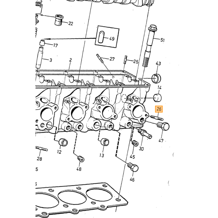 Volvo Gomma supporto motore 240 242 244 245 sinistra 240 Volvo ricambi no 274110