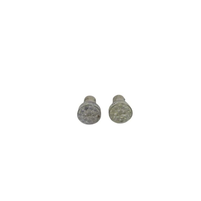 Lamp 12 volt 21/5 wat LED WIT BAY15D (vervangt 21/5W) set 2 stuks  12V