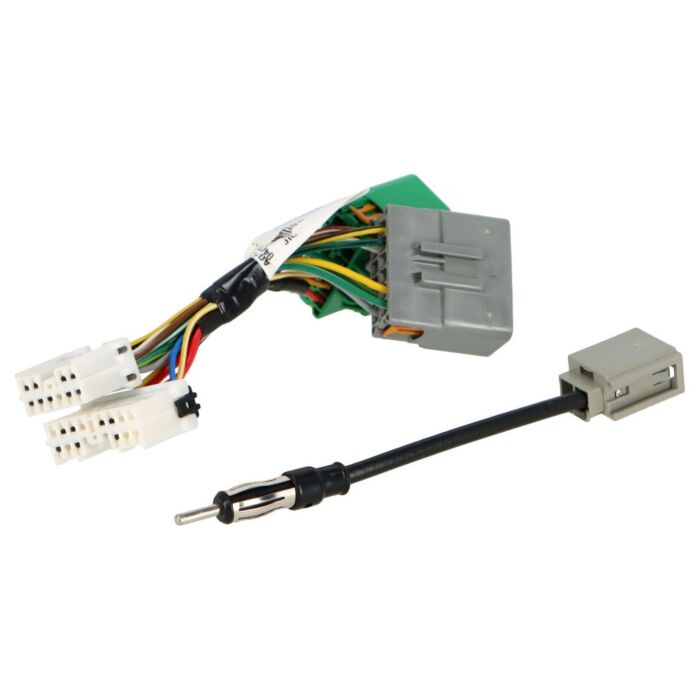Volvo kabelboom iso Hu radio S40 V40 2001-. EXC (AU)  (JP). Volvo onderdeel nr 30618101