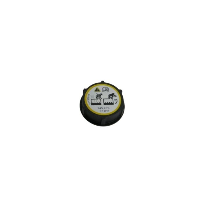 Dop expansietank 1.5 bar geel  C30  C70 (2006-)  Polestar 1  S40  V50 (2004-)  S60 (2011-2018)  S60 CC (-2018)  S80 (2007-)  S90  V90 (2017-)  V40 (2013-)  V40 CC  V60 (2011-2018)  V60 CC (-2018)  V70  XC70 (2008-)  XC60 (-2017)  XC90 (2016-)