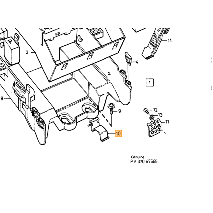 Paraurti anteriore Volvo Ammortizzatore per VOLVO XC60 I -17 Numero di parte Volvo 31323760