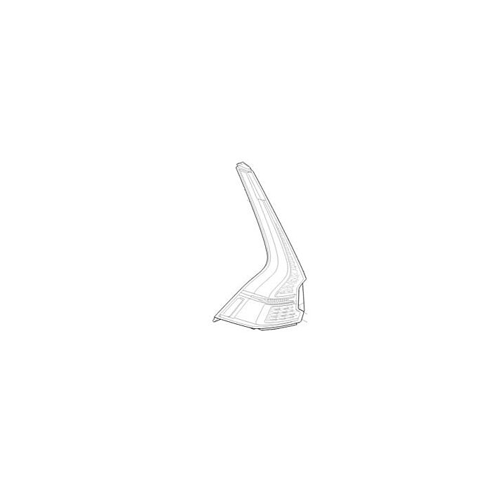 Luce Posteriore Volvo xc60 lato sinistro 2018+ pezzo Volvo nr 31446617