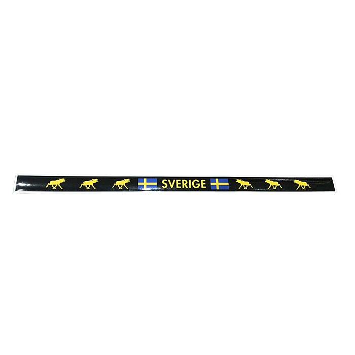 Adesivo Volvo per targa - Alce e Svezia (Sverige) Dimensioni: 500 x 20 MM Numero pezzo Volvo 34193S