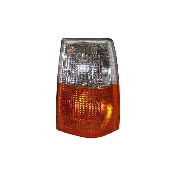 Knipperlicht linksvoor volvo 740 760 -1989 grijs reflector en frame