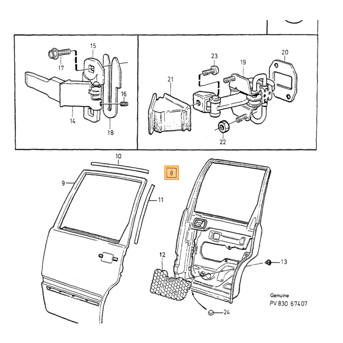Volvo Molla ammortizzatore a gas portellone bagagliaio 8 Volvo ricambi no 3509350