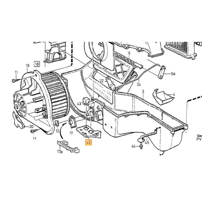 Volvo Tubo riscaldatore di accoppiamento 850 / V70 Volvo ricambi no 3522035