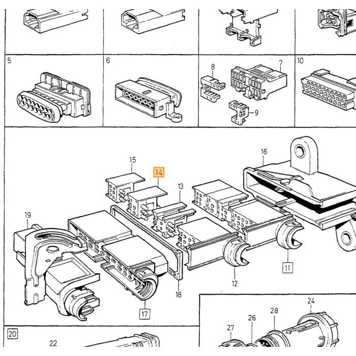 Volvo isolator houder Volvo onderdeel nr 3523481