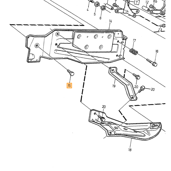 Volvo voorverwarming plaat Volvo onderdeel nr 3531393