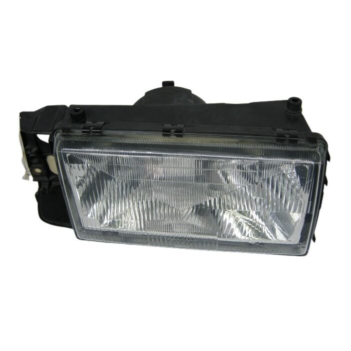 Koplamp unit 740 1990-1992 rechts complete unit glas 33x15.5cm enkelvoudige reflector orig