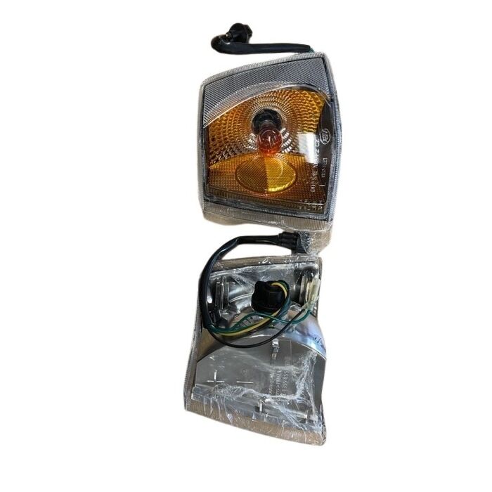 Knipperlicht set volvo 850 zwart styling USA Links en rechts incl fitting 125 mm hoog
