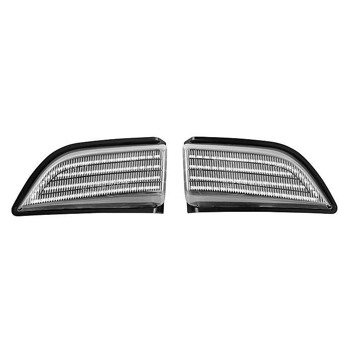 Luce lampeggiante a LED per specchio Volvo con lente chiara, Dinamica, 1 paio XC60, numero di parte Volvo 35435019