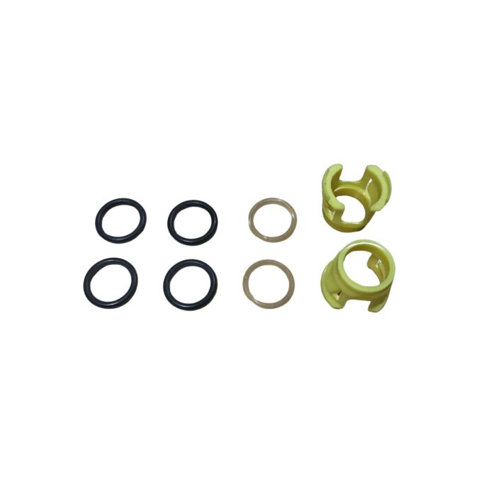 Set di 8 anelli O-ring per tubo del riscaldatore Volvo [clip rotonde esterne per tubi del riscaldatore 9186847/9186849] Parte Volvo nr 3545586CK