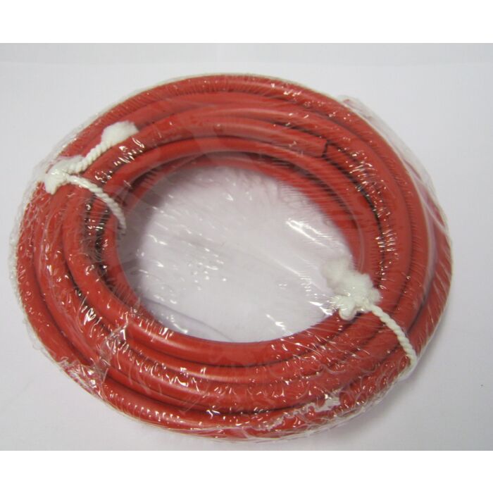 Bougiekabel rood koper kern rol a 2 meter 1 5mm