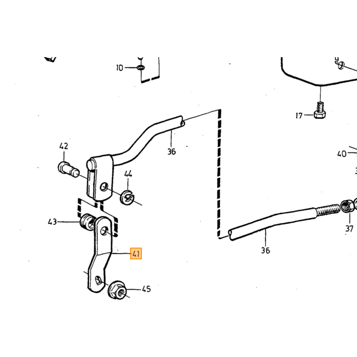 Volvo Distributore automatico di plastica in nylon BW35+ Volvo ricambi no 381710