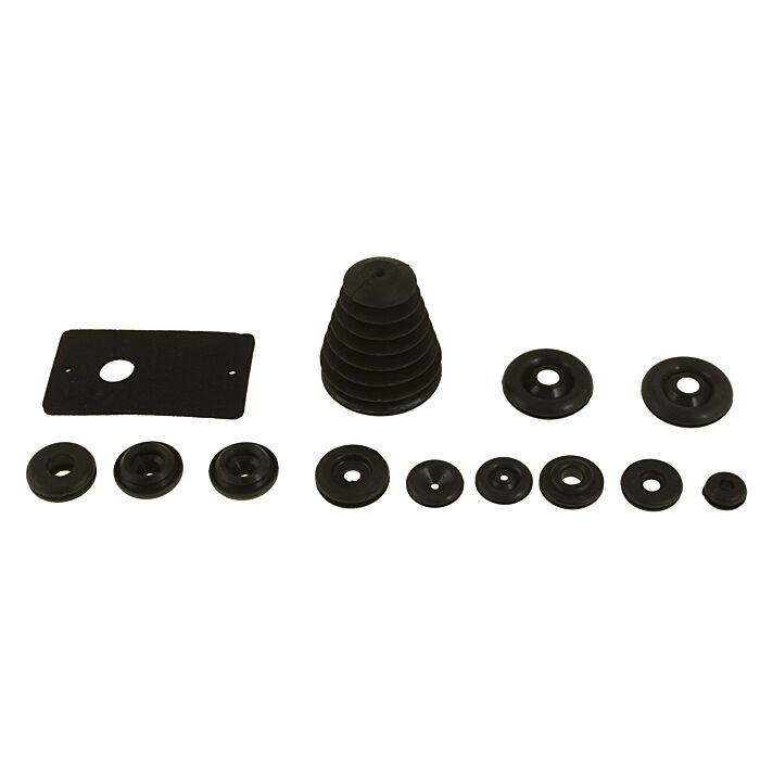 Volvo Passaparete in gomma P1800 -1969 (SET completo) Volvo ricambi no 395300