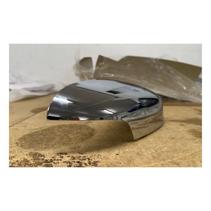 Copricapo specchio esterno destro Volvo S60 -2009 S80 -2006 V70 P26 cromato con spazio per indicatore di direzione, numero di parte Volvo 39850592CHR