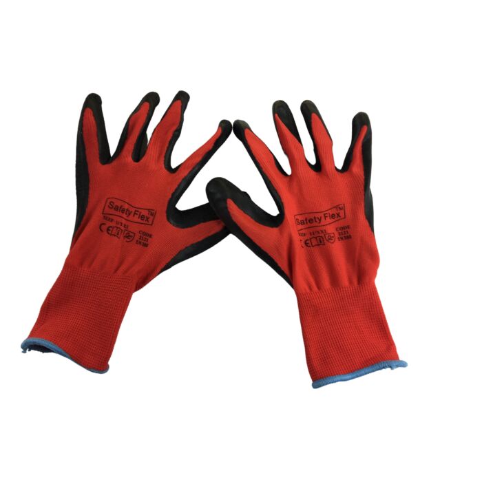 Gereedschap werkhandschoen Pu flex zwart .XL Mt.10