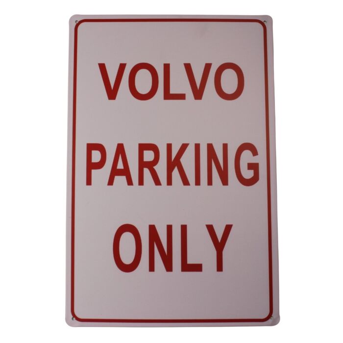 Bord inchVolvo Parking Onlyinch 20x30 cm 