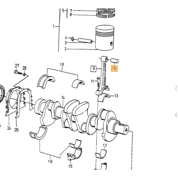 Volvo Expansie plug 240 +340+360+740+760+780+940+960 Volvo onderdeel nr 463905