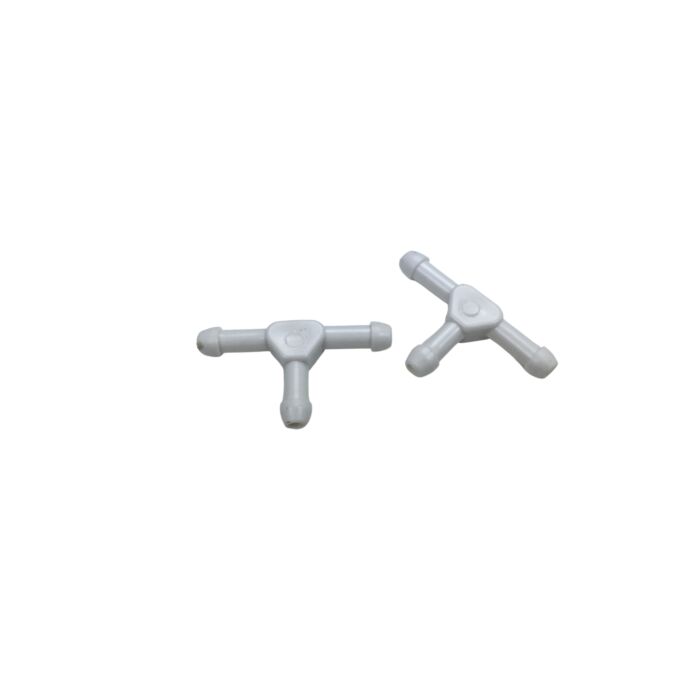 Ruitensproeier slang T-verdeelstuk (set a 2 stuks) voor slang inwendig 6 mm
