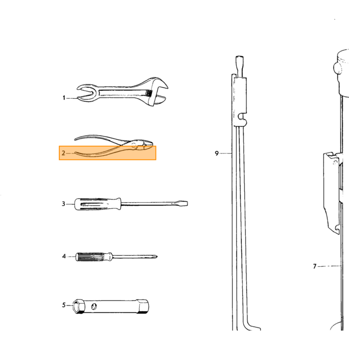 Volvo Supporto per cappuccio di fissaggio cintura di sic Volvo ricambi no 660634