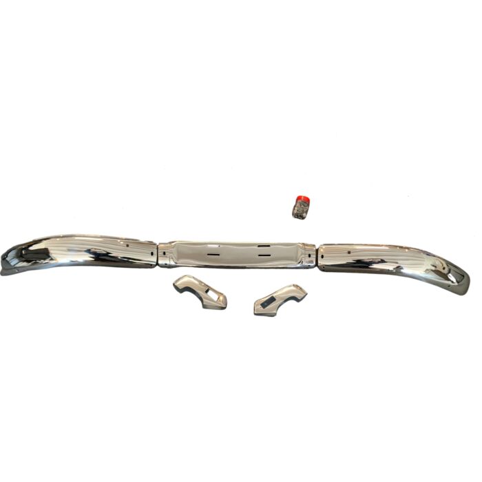 Volvo Paraurti PV544+Duett anteriore completo di rosette Volvo ricambi no 661697SET
