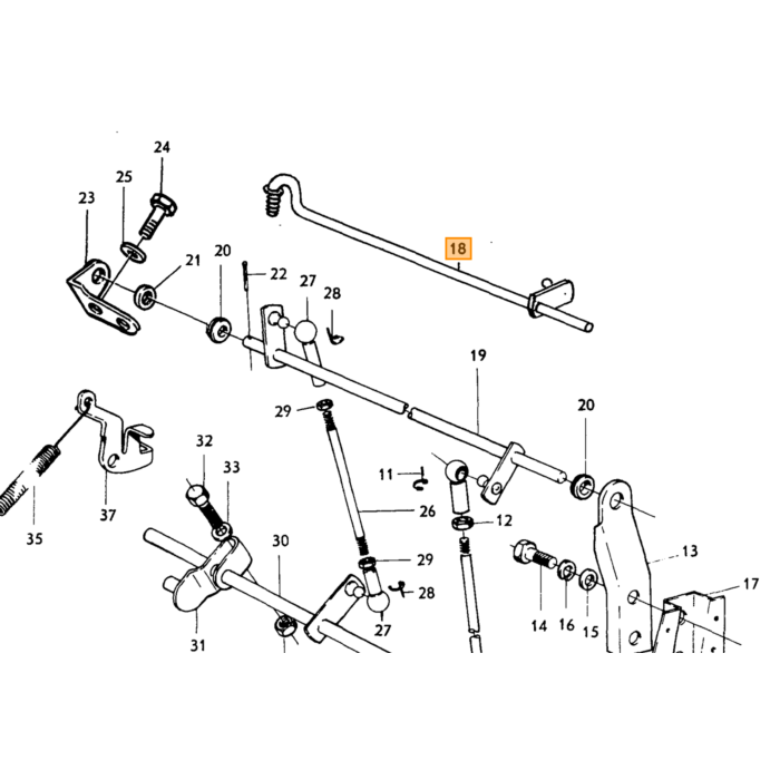 Volvo Asta gas per carburatore Zenith PV544+Duett+Amazon Volvo ricambi no 661963