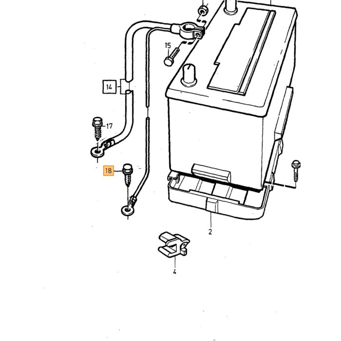 Volvo Rubber kap kabel startmotor + dynamo Amazon+140+164+240+260+740+940+960 Volvo onderdeel nr 673580