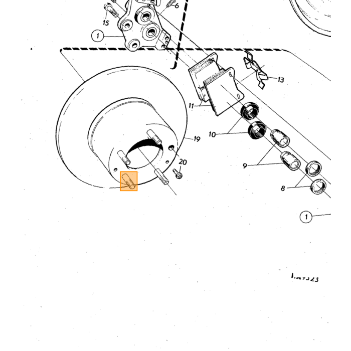 Volvo afdichting Ring Volvo onderdeel nr 678141