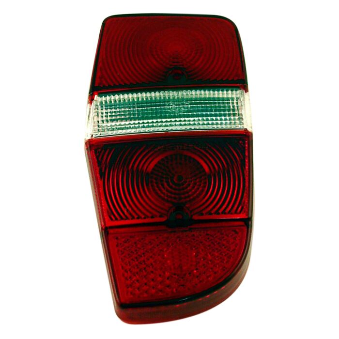 Achterlicht glas rechts 140 -1972 USA uitv rood-wit-rood