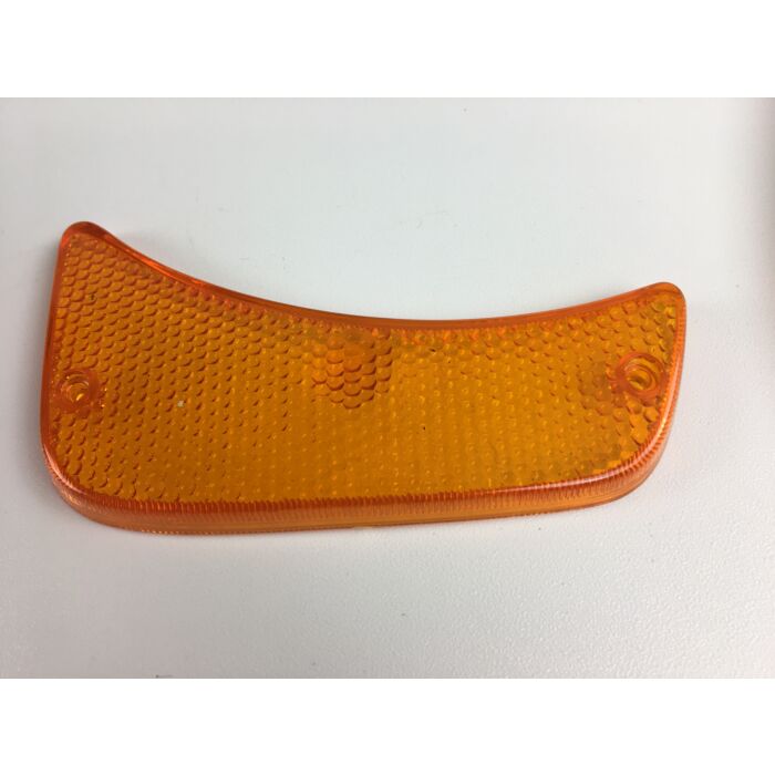 Glas parkeerlicht Rechts 140 -1972 geel oranje USA Canada (12 5 cm hoog) sidemarker