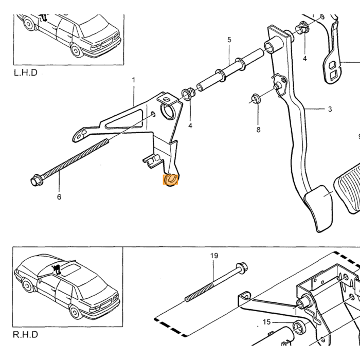 Volvo Rem Pijp Volvo typeVolvo 740 :  motor type remleitung Verbindung zwischenVolvo 850 :  remleitung Verbindung zwischenVolvo 940 960 :  motor type remleitung Verbindu Volvo onderdeel nr 6819040