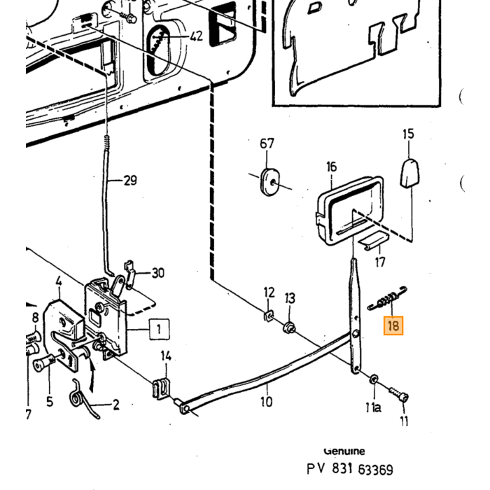 Volvo Shim Volvo onderdeel nr 684738