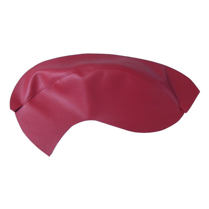 Set di rivestimenti Volvo P1800S per passaruota sinistro e destro posteriore rosso, incl 691044, numero di parte Volvo 691043-44