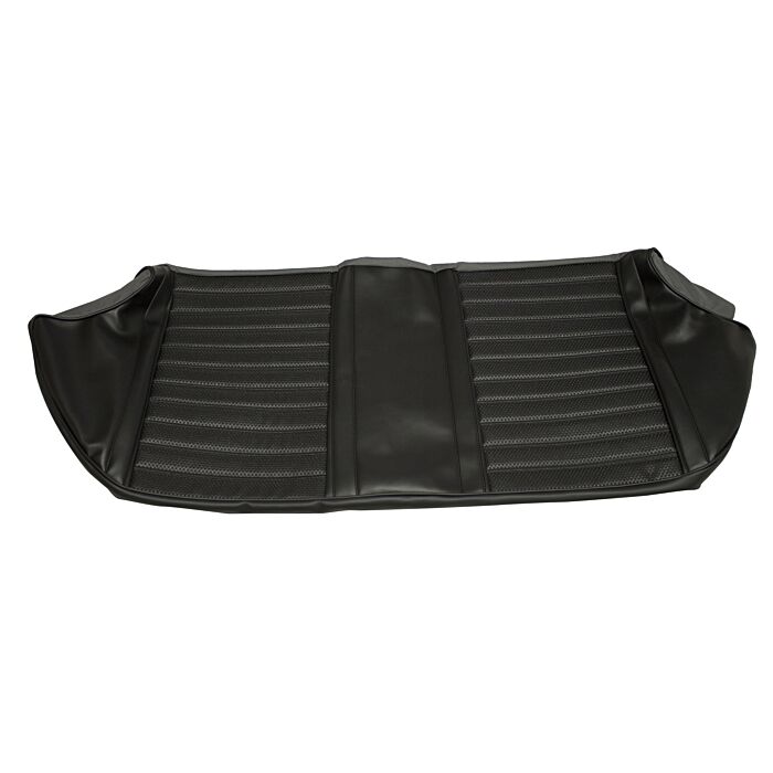 Bekleding Amazon 4 deurs achterbankhoes zitting zwart 1966-1968 172-507 SET inclusief rug 691465