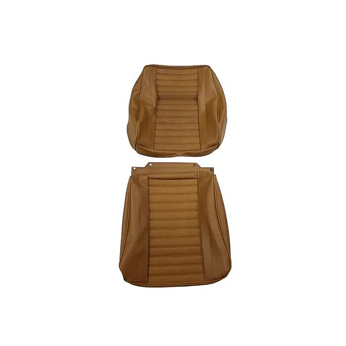 Set di Coprisedili in Vinile Marrone per Volvo Amazon, Seduta + Schienale 425 552 184-425 519-555 1967-1968, Numero di Parte Volvo 692092-93
