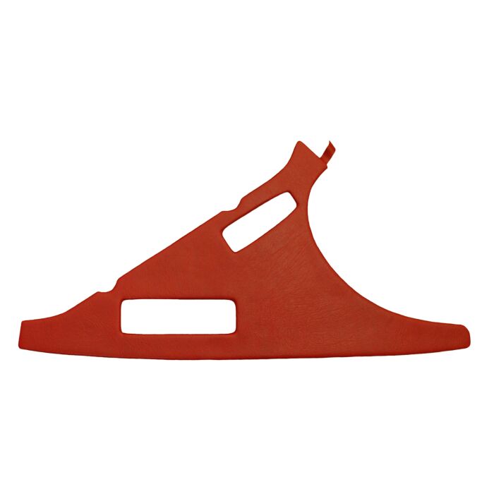 Bekleding P1800E zijpaneel +verlichting links achter rood