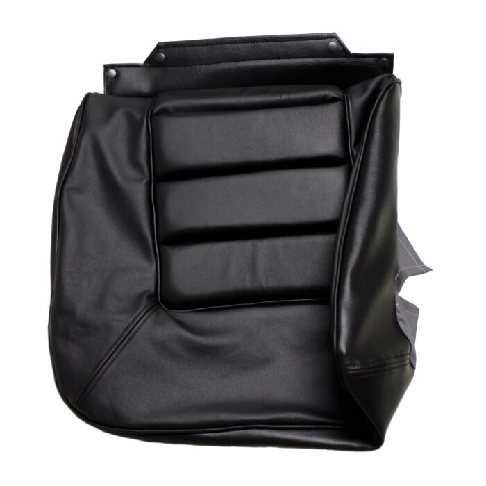 Volvo Rivestimento sedile anteriore in pelle nera 164+14 Volvo ricambi no 694750