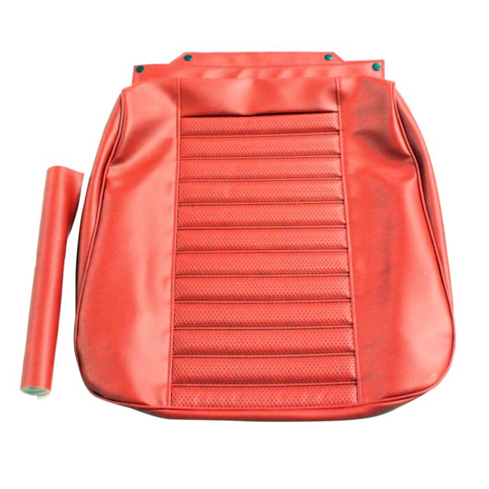 Bekleding Amazon stoelhoes rood vinyl zitting 1970 434-636 