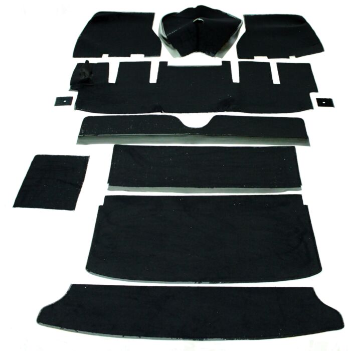 Volvo Set di tappetini P1800E nero (10 pezzi) incl. tapp Volvo ricambi no 696012