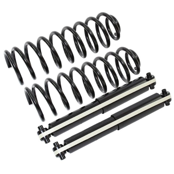 Nivomat ombouw set schokbreker  incl veer voor 740+940+760+960 sedan 4 deurs ter vervanging NIVOMAT voor auto's zonder MULTILINK