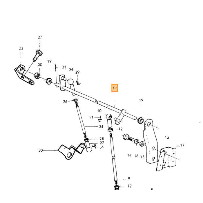 Cavo del starter Volvo singolo vedi 9055192 pezzo Volvo nr 88783