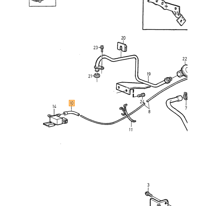Volvo Morsetto di riparazione scarico 64mm Volvo S70 - V Volvo ricambi no 9135407