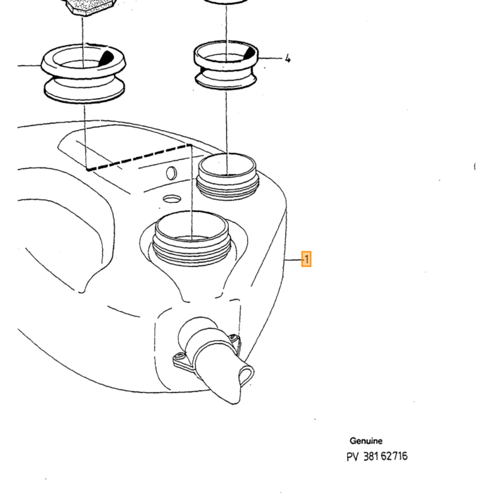 Volvo Pompa benzina diesel 850+ V70 S70+S80 1996-2000 D5 Volvo ricambi no 9141127