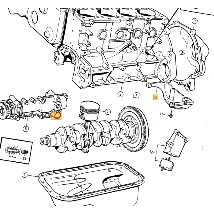 Supporto Volvo, pezzo Volvo nr 9146354 per Volvo