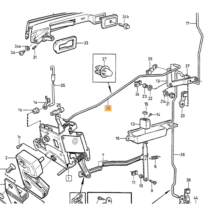 Componente Volvo, collegamenti sospensioni Volvo, numero di parte 9152008
