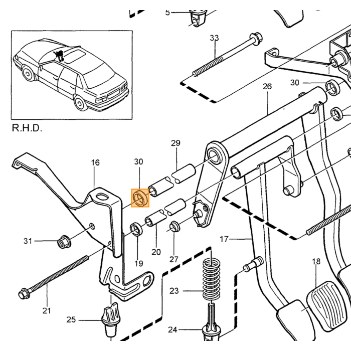 Volvo Pompa freno senza controllo trazione Volvo S70 - V Volvo ricambi no 9157737