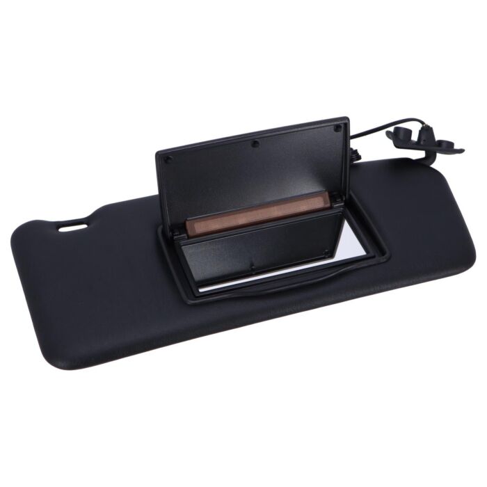 Visiera parasole destra Volvo nera, numero di parte Volvo 9165724