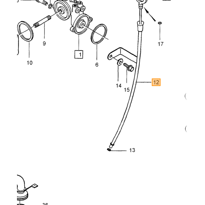 Prodotto Volvo Tubo Volvo, parte nr 9180683