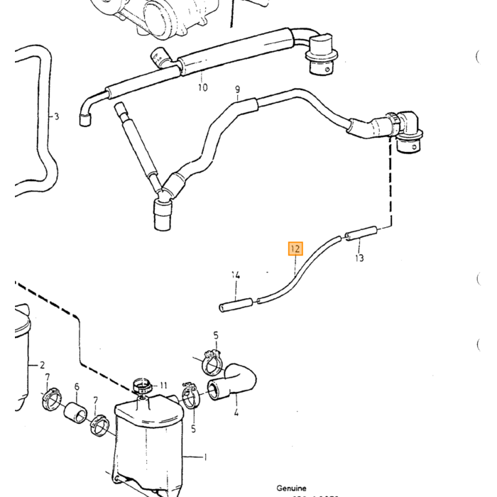 Tubo dell'aria fresca Volvo, pezzo Volvo nr 9183897